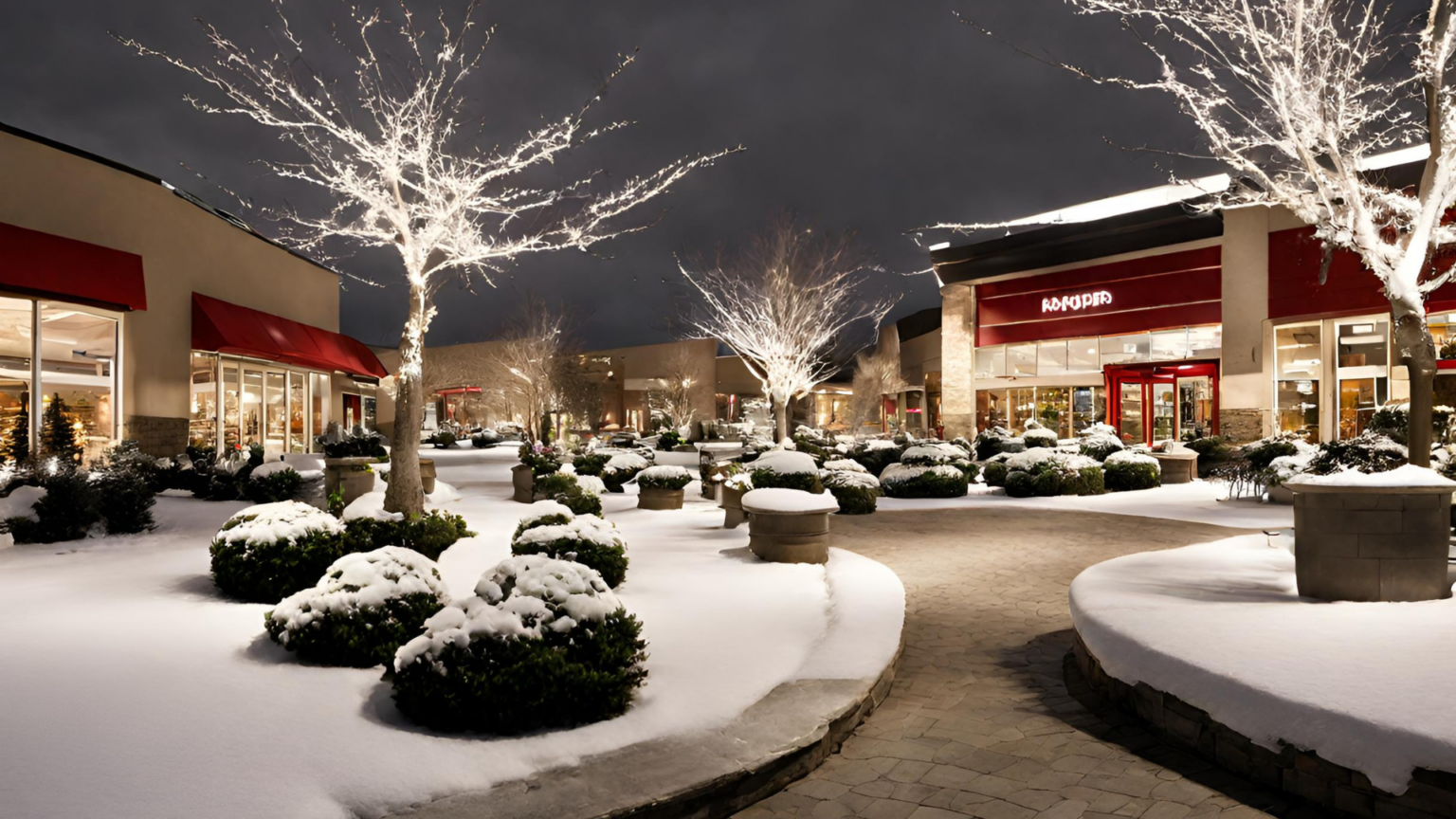 Winter Wonderland Crafting Stunning Seasonal Displays For Retail Storefront Designs Diaz